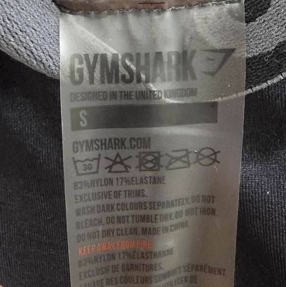 GymShark logo full length leggings, black size small - Picture 3 of 3